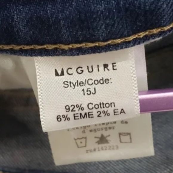 McGuire Newton Raw Step Hem Ankle Skinny Jeans - Picture 2 of 6